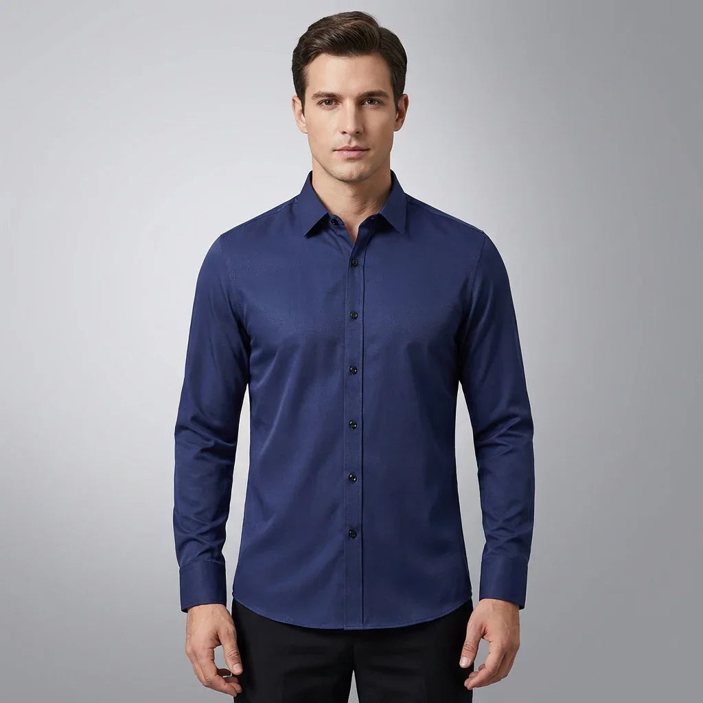 Camisa Aureo™ Em Poliamida Sedosa com Alta Elasticidade