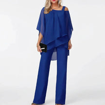 Conjunto Tóquio™ em Viscose Premium com Mangas Translúcidas