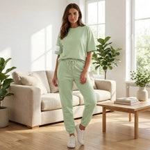 Conjunto Luna Confort™ em Malha Suave com Toque Sedoso