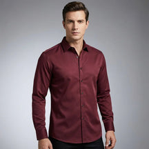 Camisa Aureo™ Em Poliamida Sedosa com Alta Elasticidade