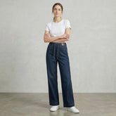 Calça Atlanta™ com Corte Reto e Cintura Ajustável