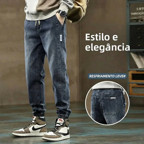 Calça Copenhague Jogger™ Jeans Casual Atemporal