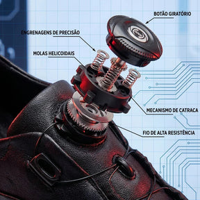 Sapato em Couro Altair™ Sofisticação Absoluta com Estrutura de Alta Resistência