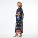Vestido Isabel™ em Viscose Premium com Estampa Floral