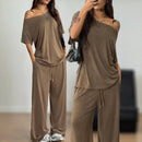 Conjunto Belmara™ com Caimento Solto e Cintura Ajustável