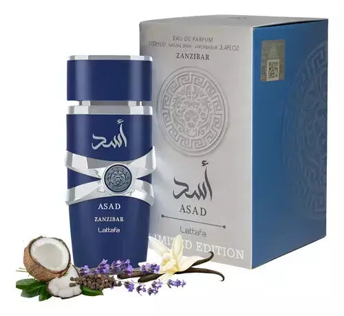 Perfume Masculino Lattafa Asad Zanzíbar Limited Edition Edp 100ML