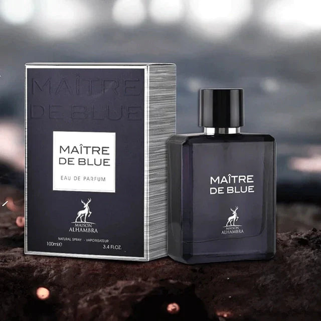 Perfume Maison Alhambra Maitre De Blue Edp Masculino 100Ml